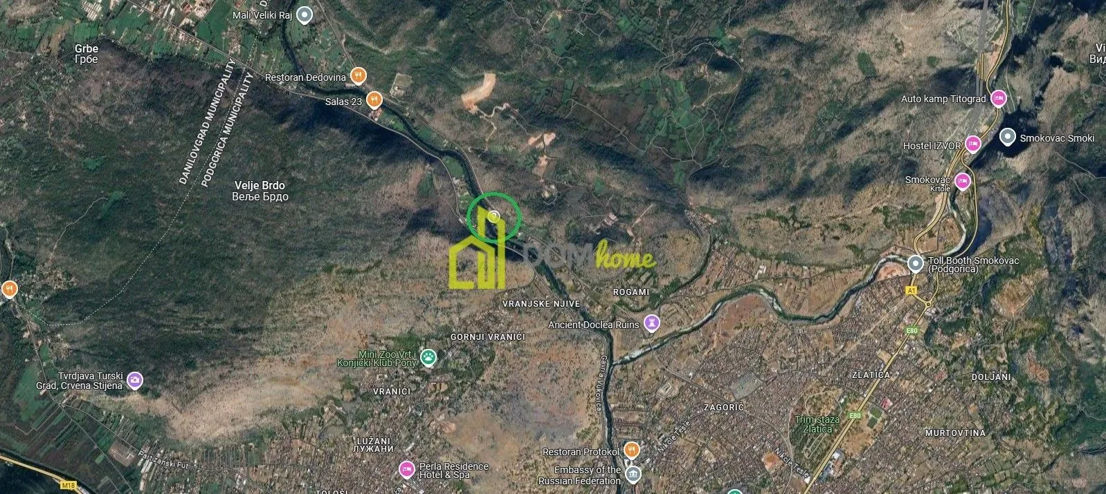 Prodaja, plac, 2640m², Rogami, Podgorica