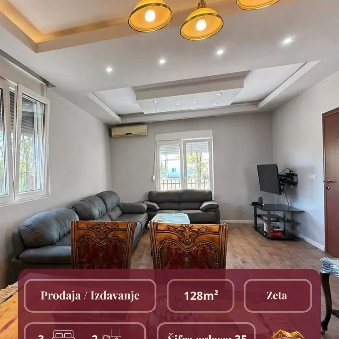 Sale, house, 128m², Zeta, Podgorica