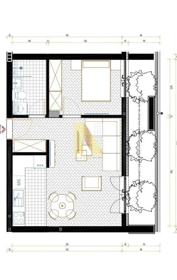 Prodaja, dvosoban stan, 40m², Sremska Kamenica, Petrovaradin