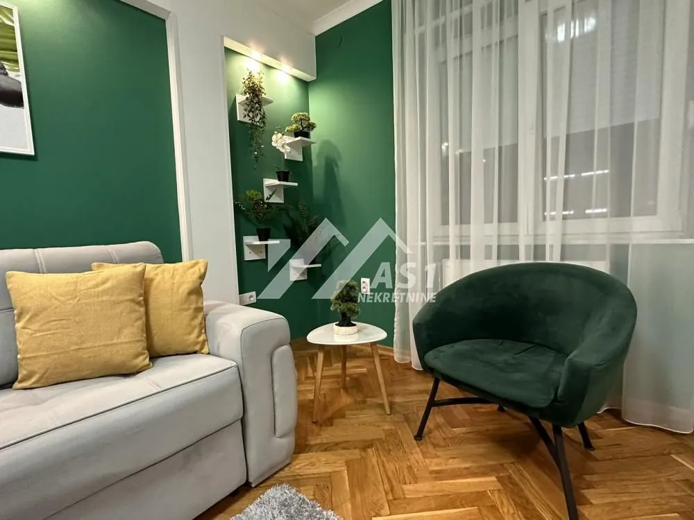 Izdavanje, dvosoban stan, 44m², Centar, Novi Sad