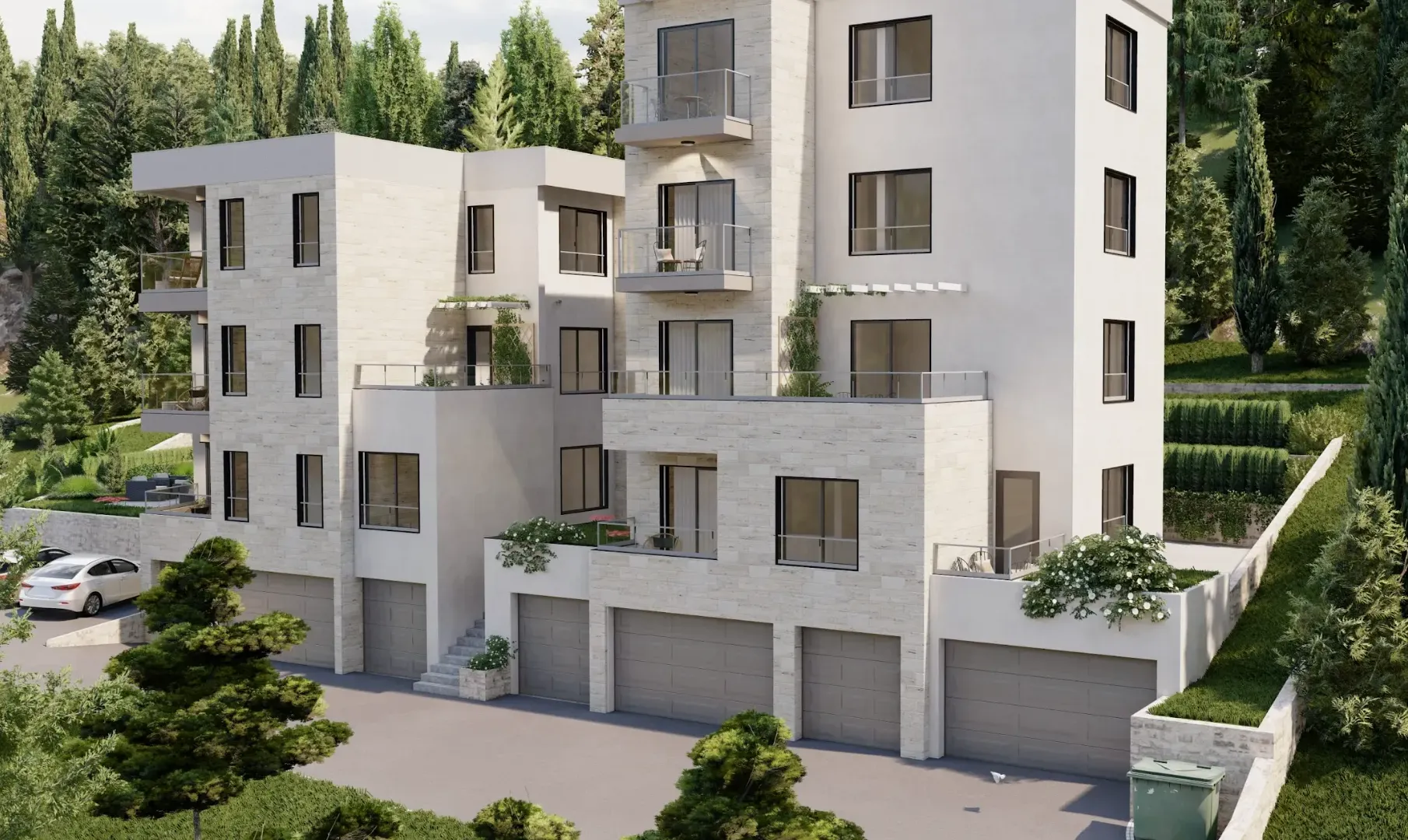 Prodaja, jednosoban stan, 42m², Donja Lastva, Tivat