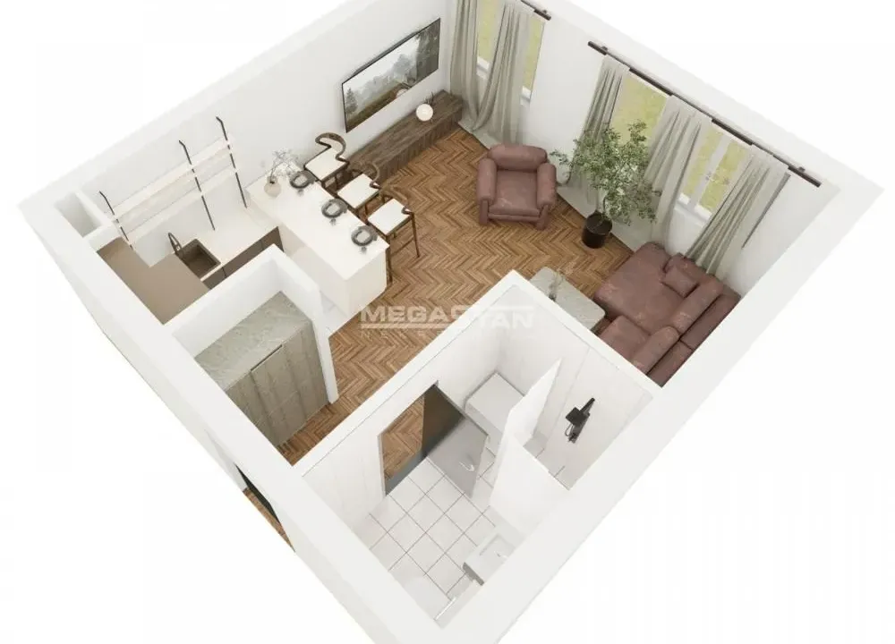 Sale, one bedroom apartment, 29m², Veliki Mokri Lug, Zvezdara Sve Podlokacije