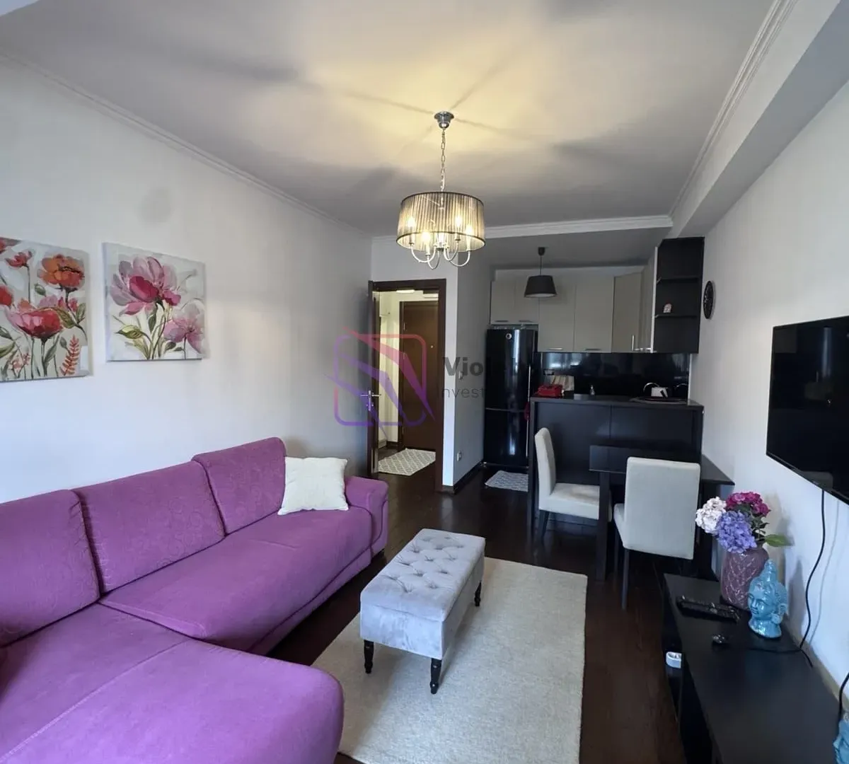 Rent, one bedroom apartment, 44m², Gorica C, Podgorica