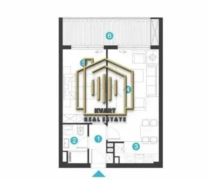 Prodaja, jednosoban stan, 52m², Zagorič, Podgorica - image 3