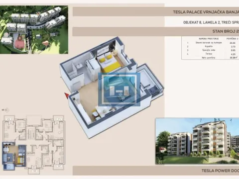 Prodaja, jednosoban stan, 36m², Centar, Vrnjačka Banja - image 4