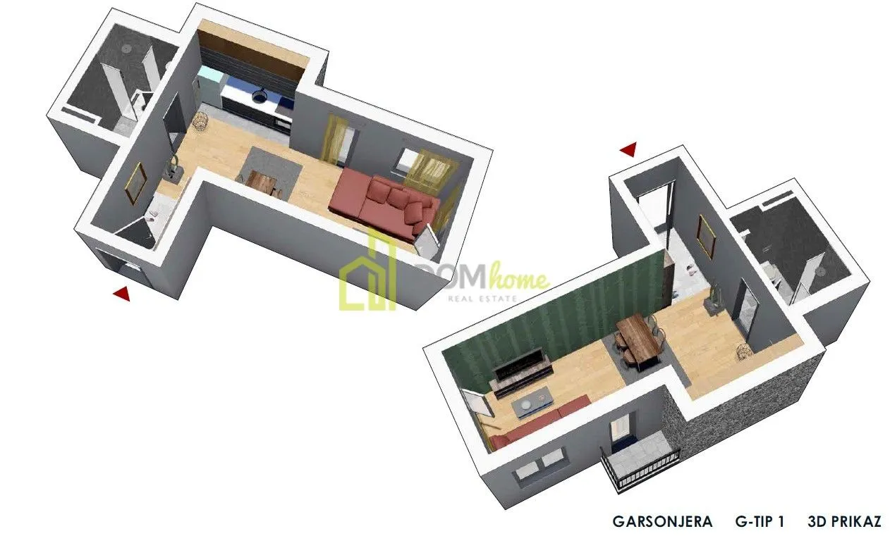 Prodaja, stan, 27m², Zabjelo, Podgorica