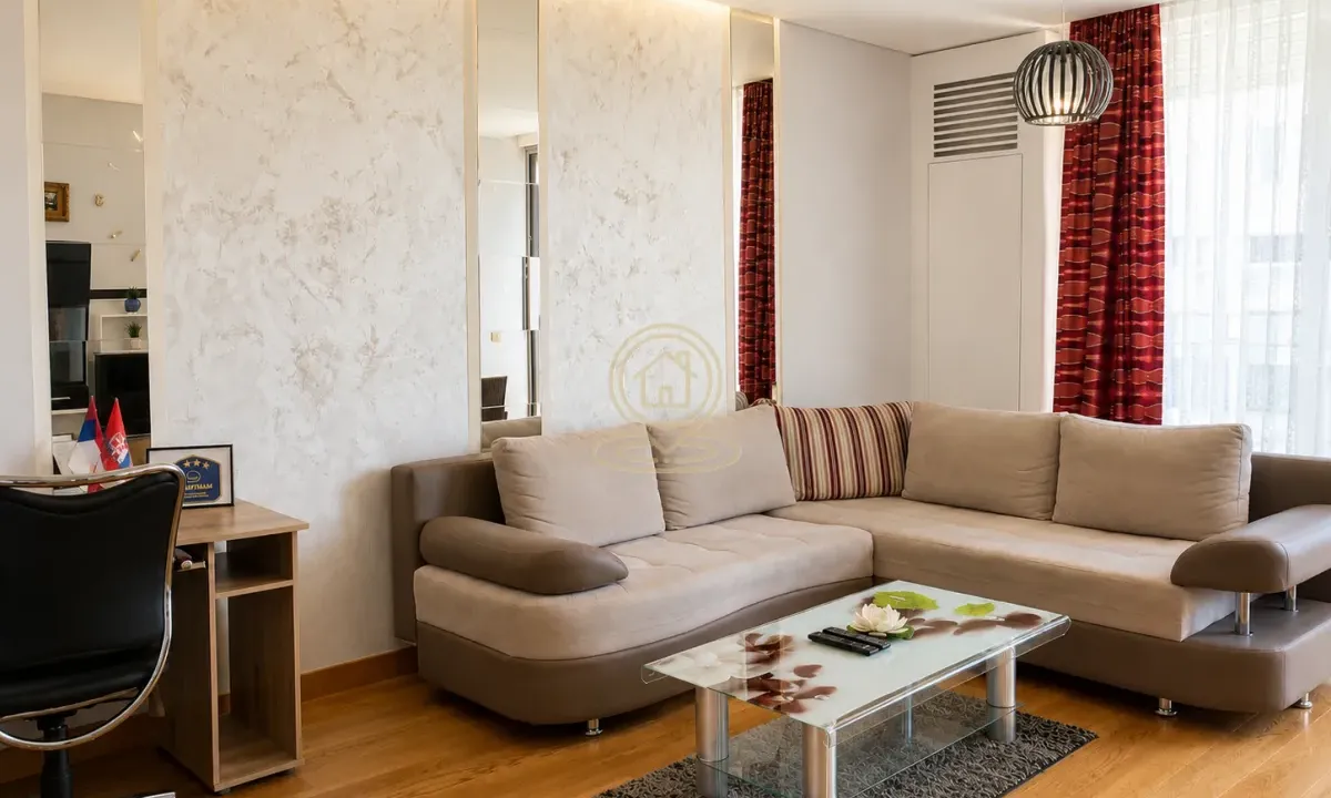 Rent, two bedroom apartment, 63m², Savski Venac, Beograd