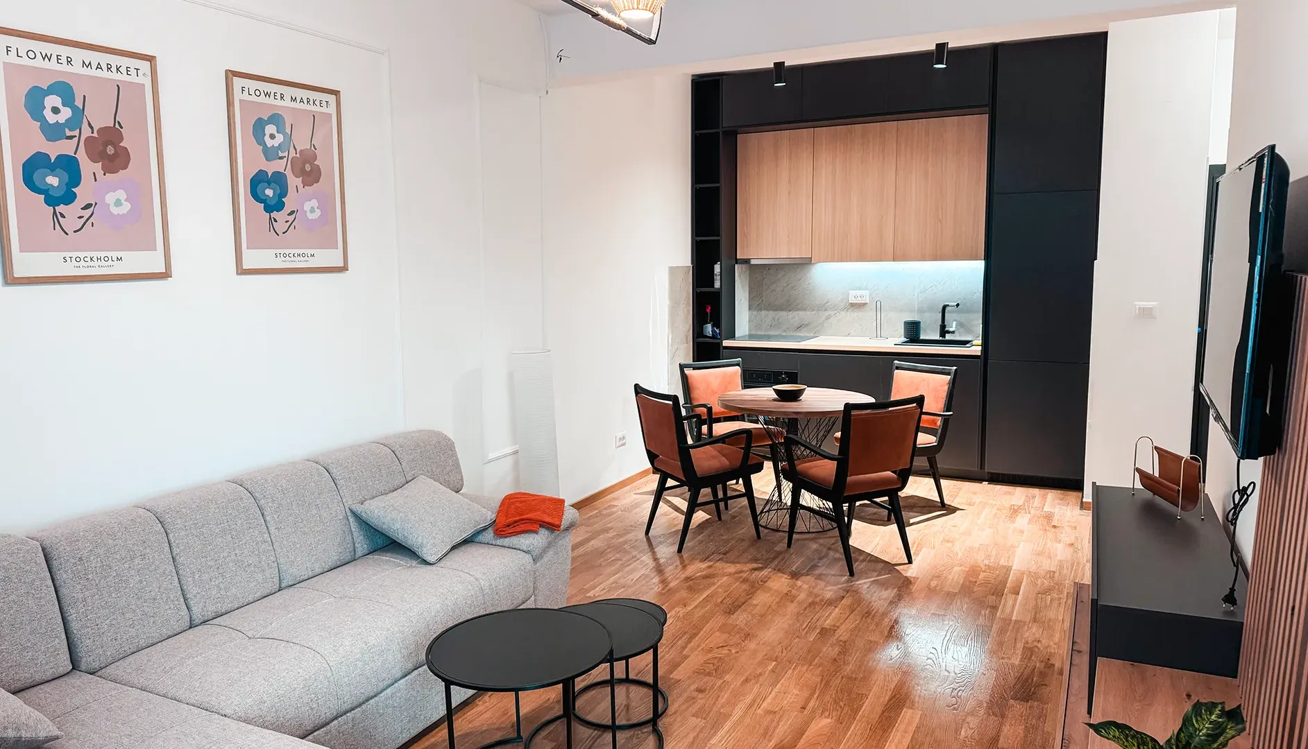 Rent, one bedroom apartment, 45m², Donja Gorica, Podgorica