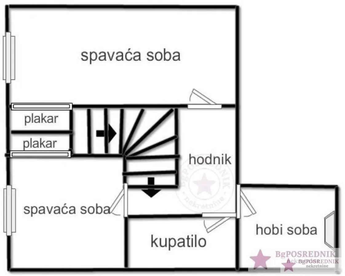 Prodaja, četvorosoban stan, 91m², Miljakovac, Rakovica
