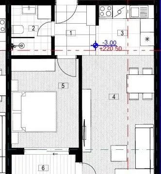 Sale, one bedroom apartment, 47m², Markovići, Budva - image 12