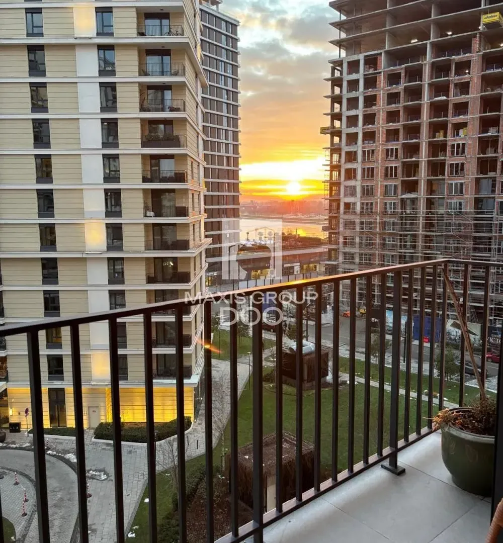 Rent, two bedroom apartment, 50m², Savski Venac, Beograd