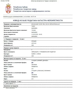 Prodaja, plac, 500m², Barajevo, Beograd - image 9