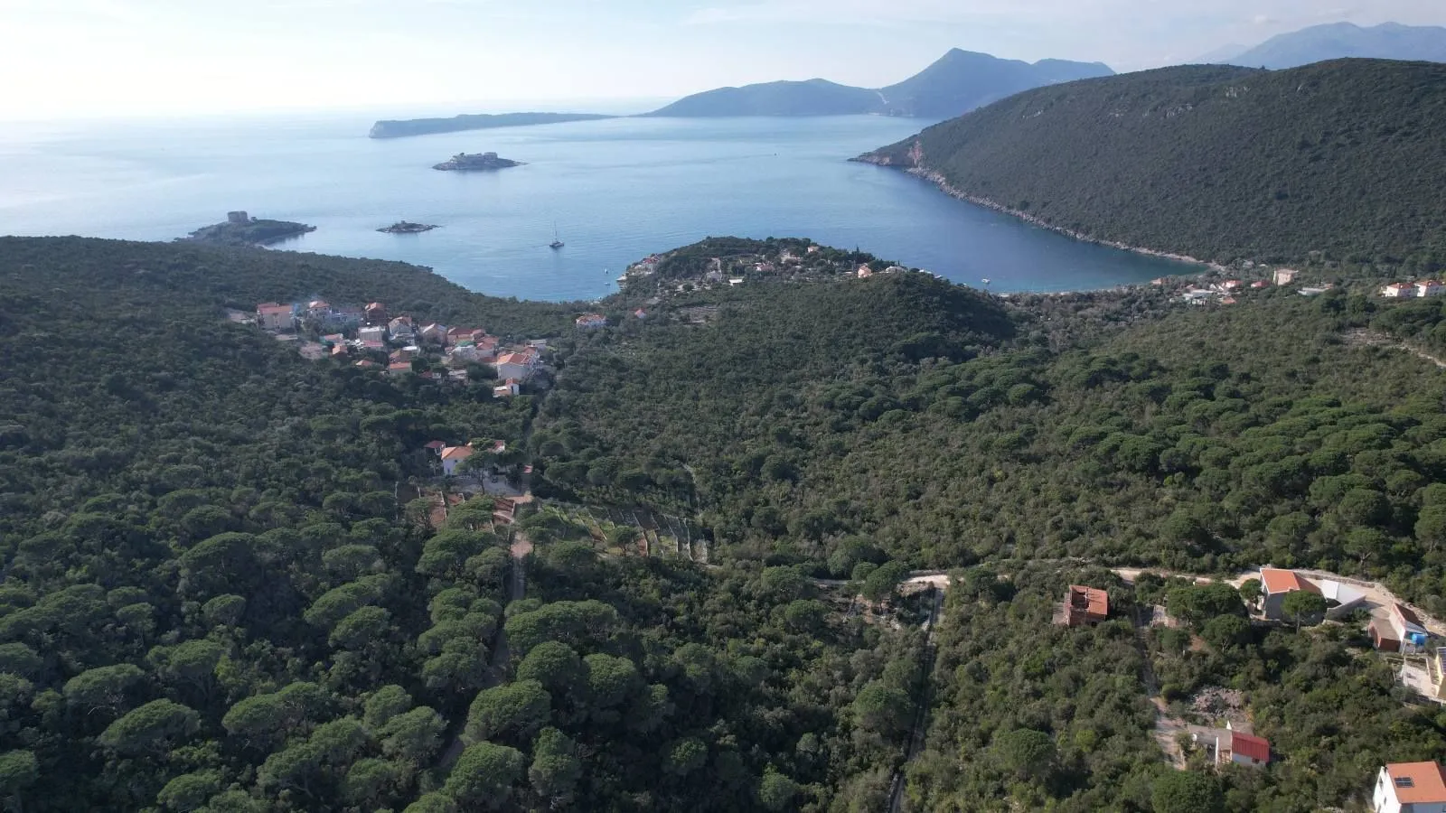 Prodaja, plac, 849m², Luštica, Tivat