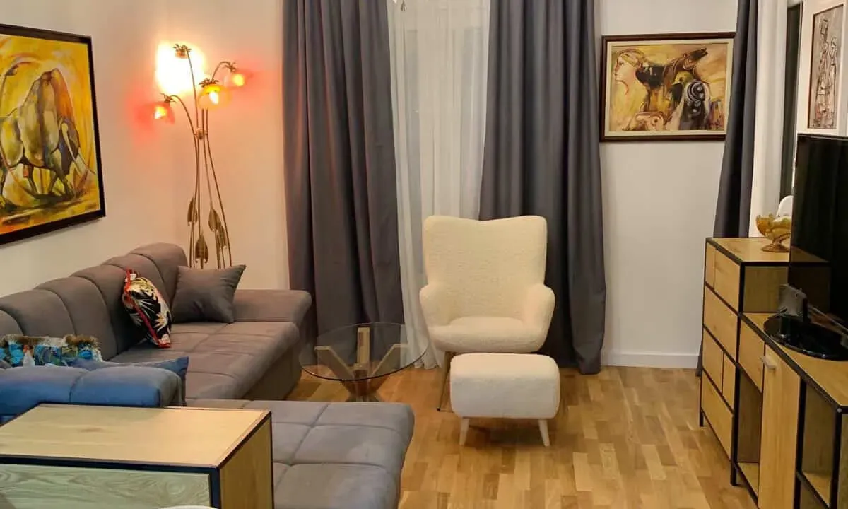 Rent, one bedroom apartment, 47m², Zabjelo, Podgorica