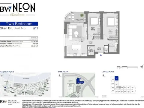 Prodaja, dvosoban stan, 75m², Savski Venac, Beograd - image 7