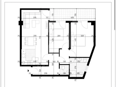 Sale, two bedroom apartment, 82m², Ljubović, Podgorica - image 8