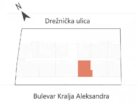 Sale, two bedroom apartment, 46m², Kluz, Zvezdara Sve Podlokacije - image 8