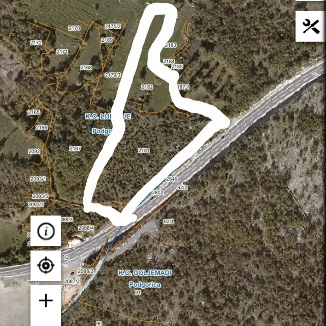 Prodaja, plac, 13000m², Barutana, Podgorica
