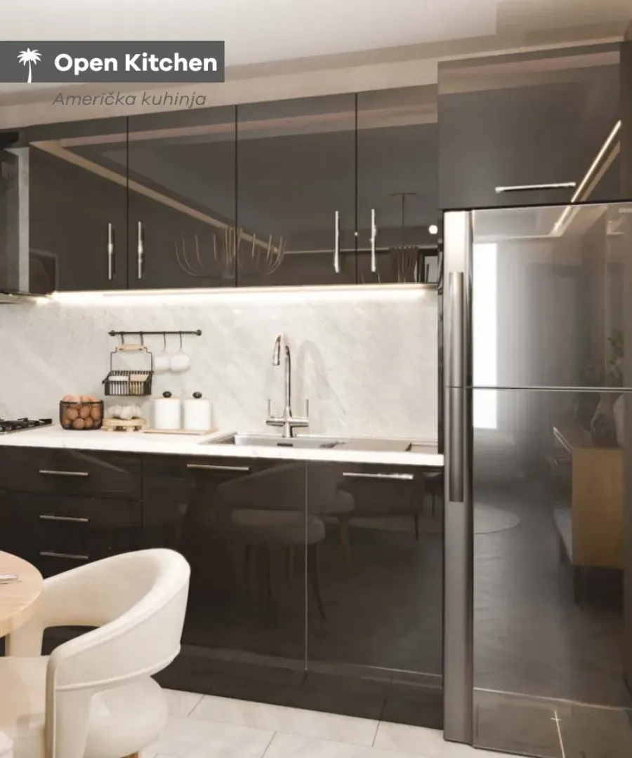 Sale, one bedroom apartment, 60m², Radanovići, Kotor