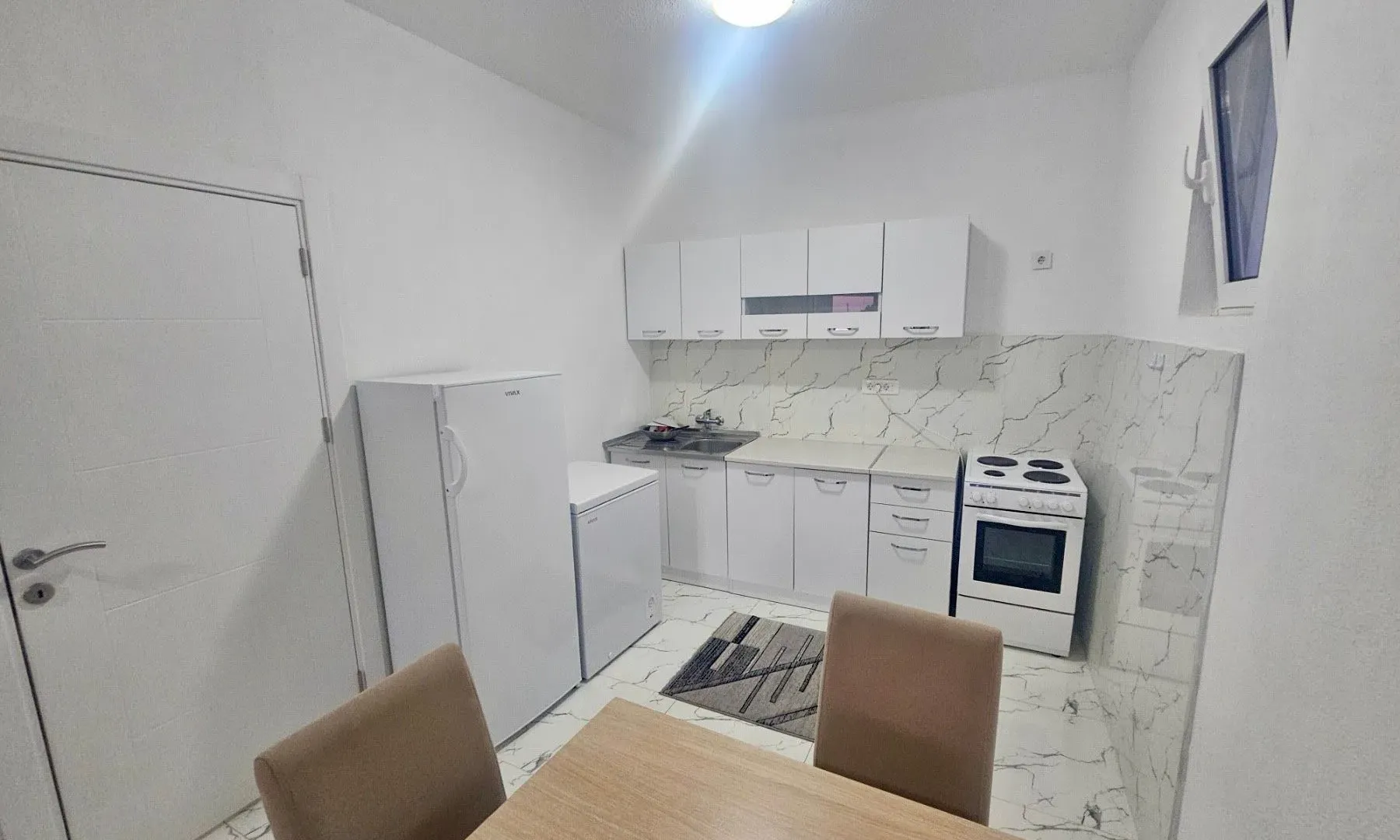 Rent, one bedroom apartment, 56m², Ilino, Bar