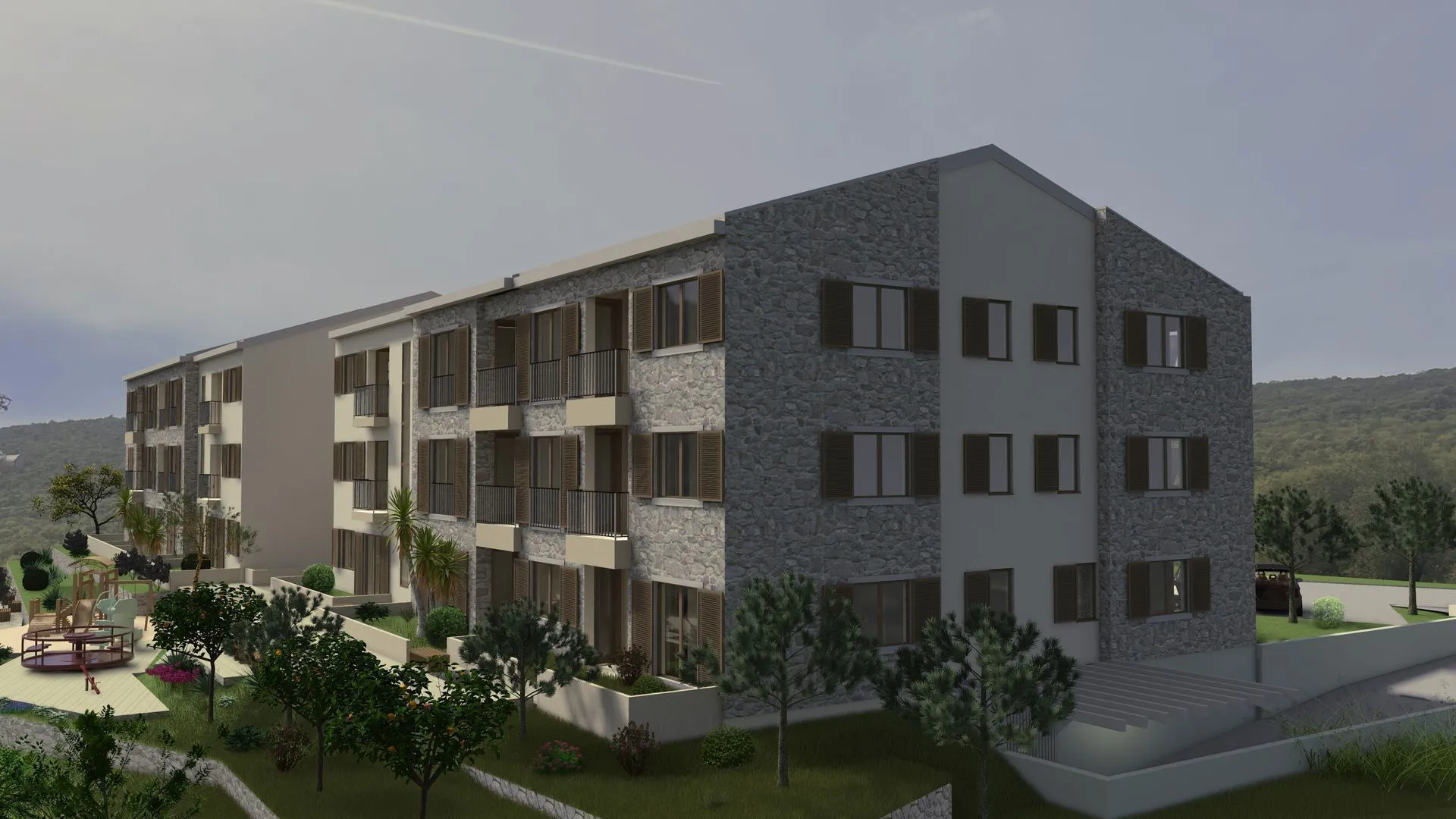 Prodaja, jednosoban stan, 39m², Radanovići, Kotor