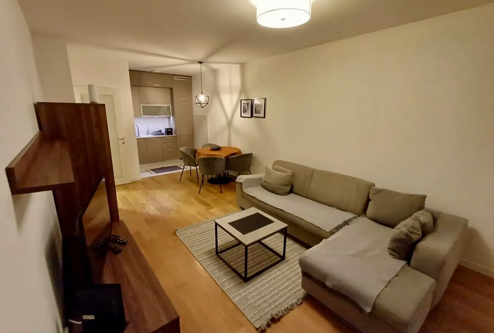 Rent, one bedroom apartment, 49m², Central Point, Podgorica