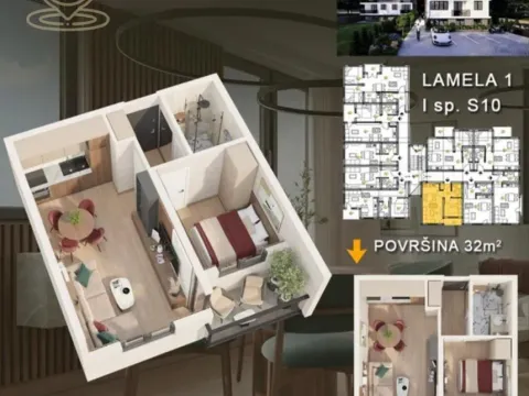 Prodaja, dvosoban stan, 32m², Vrnjačka Banja, Srbija - image 8