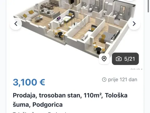 Sale, house, 90m², Preko Morače, Podgorica - image 5