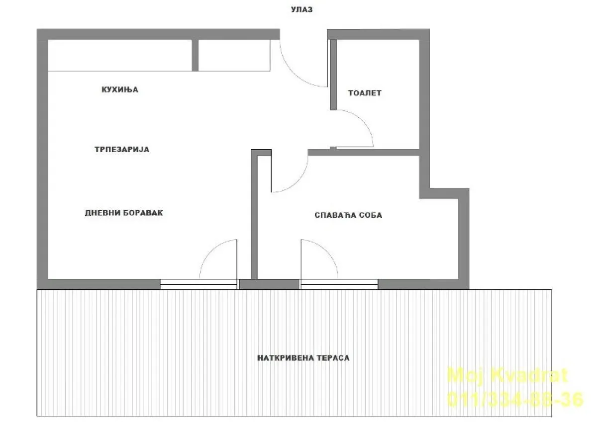 Prodaja, jednosoban stan, 36m², Brzeće, Kopaonik