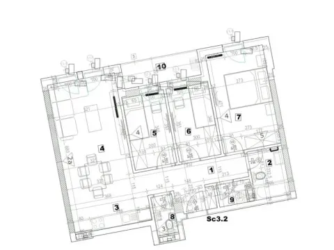 Prodaja, trosoban stan, 67m², Sajam, Novi Sad Sve Podlokacije - image 12