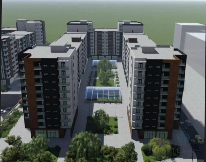 Prodaja, jednosoban stan, 43m², Stari Aerodrom, Podgorica