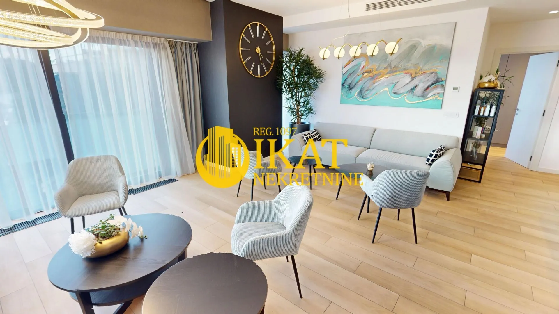 Sale, four bedroom apartment, 124m², Novi Beograd Blok 65, Novi Beograd Sve Podlokacije