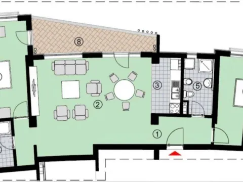 Prodaja, dvosoban stan, 99m², Bečići, Budva - image 4