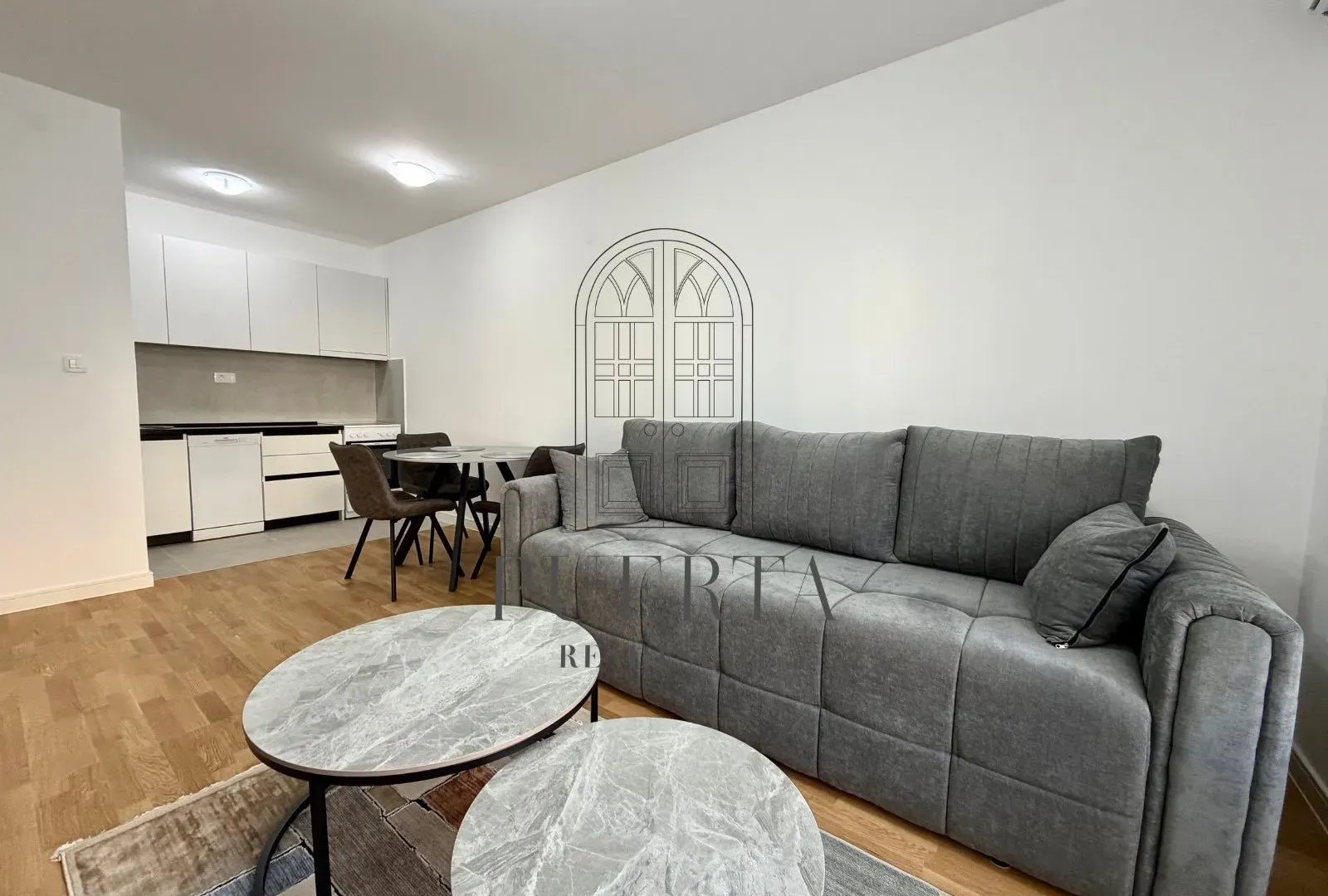 Rent, one bedroom apartment, 42m², Stari Aerodrom, Podgorica
