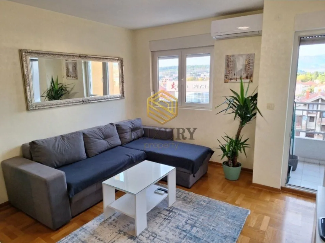 Rent, one bedroom apartment, 43m², Stari Aerodrom, Podgorica