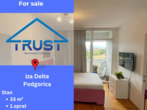 Prodaja, jednosoban stan, 33m2, 1 maj, Podgorica Prodaja, jednosoban stan, 33m2, 1 maj, Podgorica