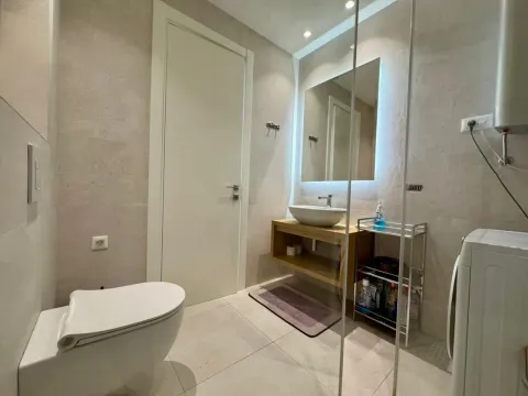 Moderno opremljeno kupatilo sa umivaonikom, wc šoljom i tuš kabinom. - image 24