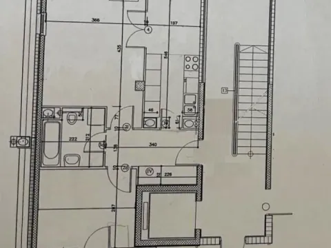 Sale, two bedroom apartment, 54m², Vračar Sve Podlokacije, Beograd - image 9