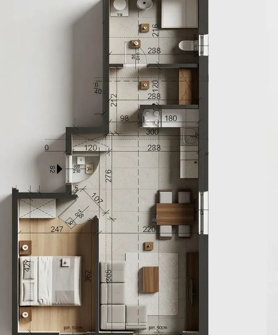 Prodaja, jednosoban stan, 45m², Uciteljsko Naselje, Zvezdara Sve Podlokacije