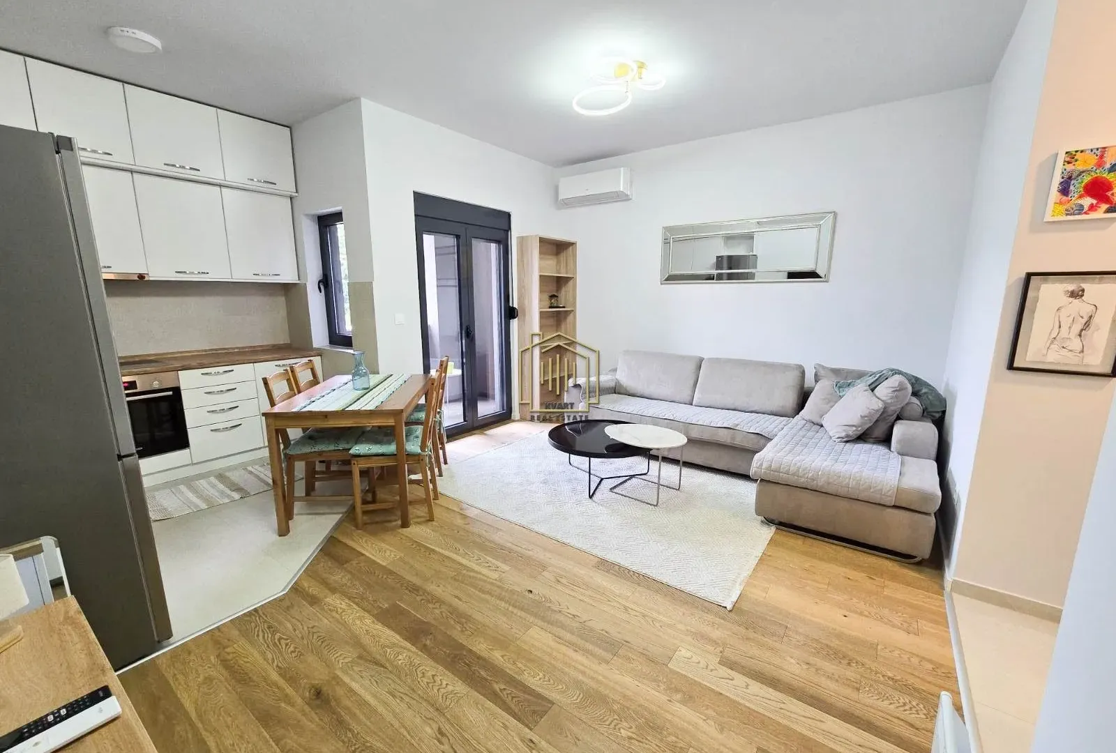 Rent, one bedroom apartment, 35m², Podgorica, Crna Gora