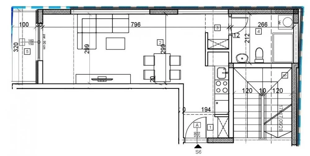 Sale, one bedroom apartment, 37m², Cvetkova Pijaca, Zvezdara Sve Podlokacije