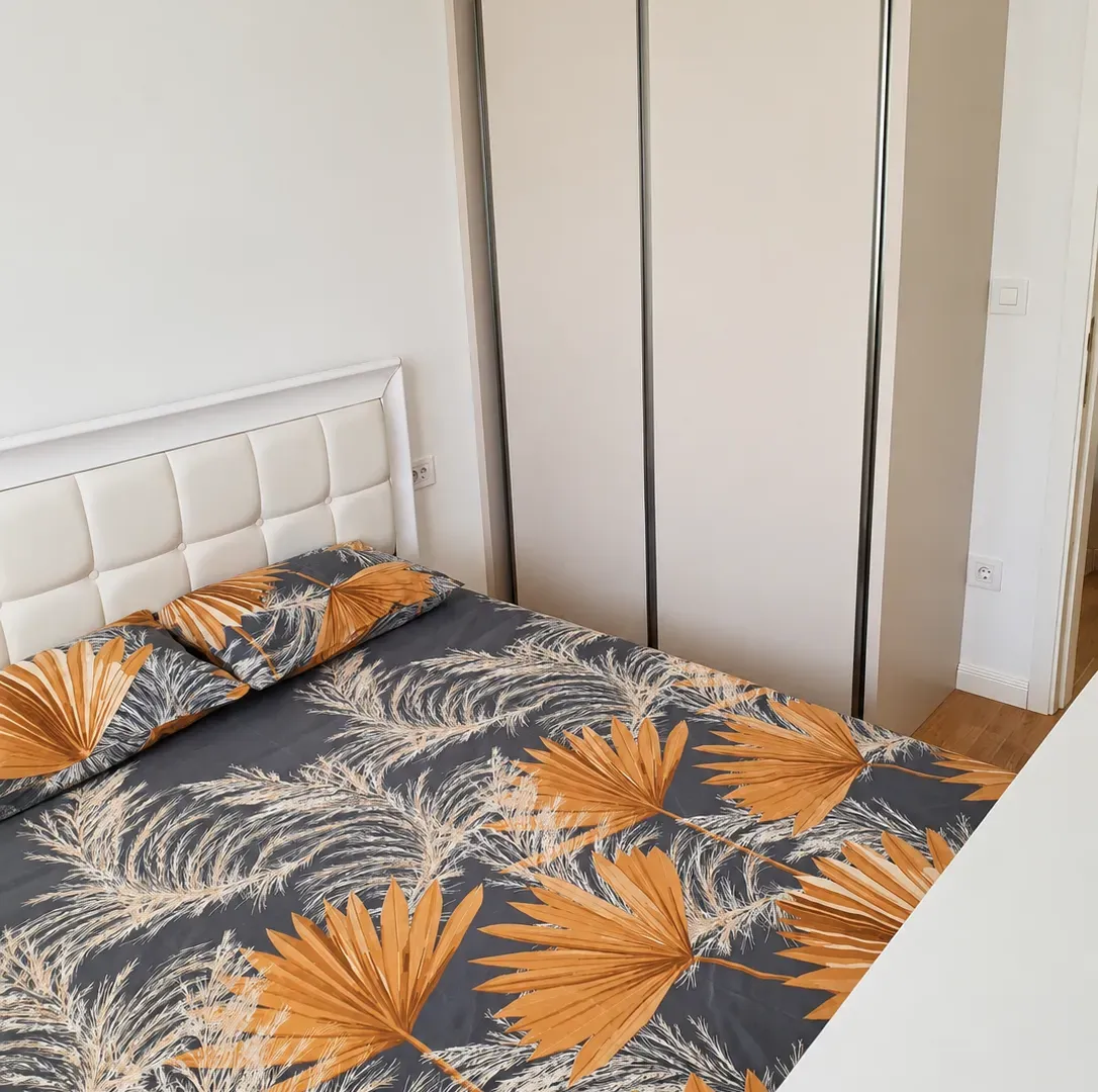 Rent, one bedroom apartment, 46m², Stari Aerodrom, Podgorica