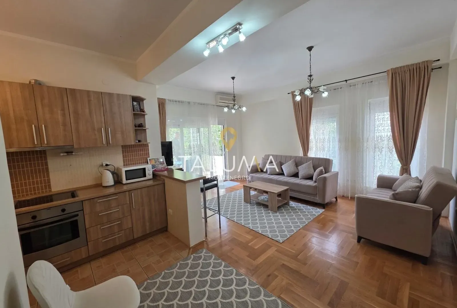 Sale, two bedroom apartment, 64m², Podmaine, Budva