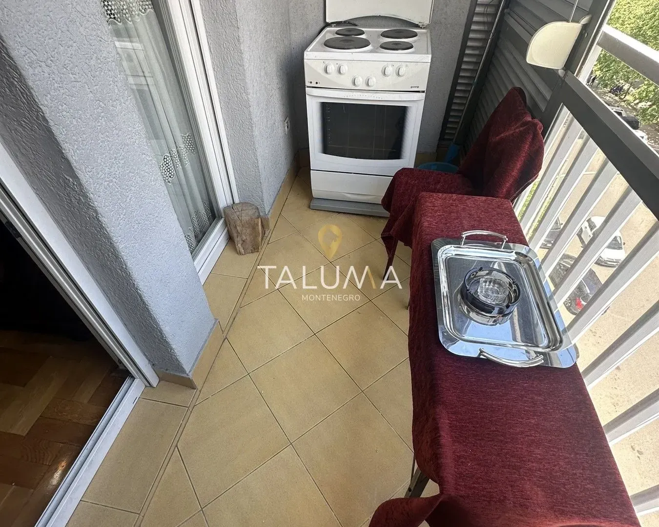 Rent, two bedroom apartment, 60m², Blok 9, Podgorica