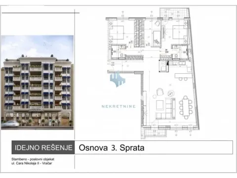Rent, four bedroom apartment, 125m², Čubura, Beograd - image 18