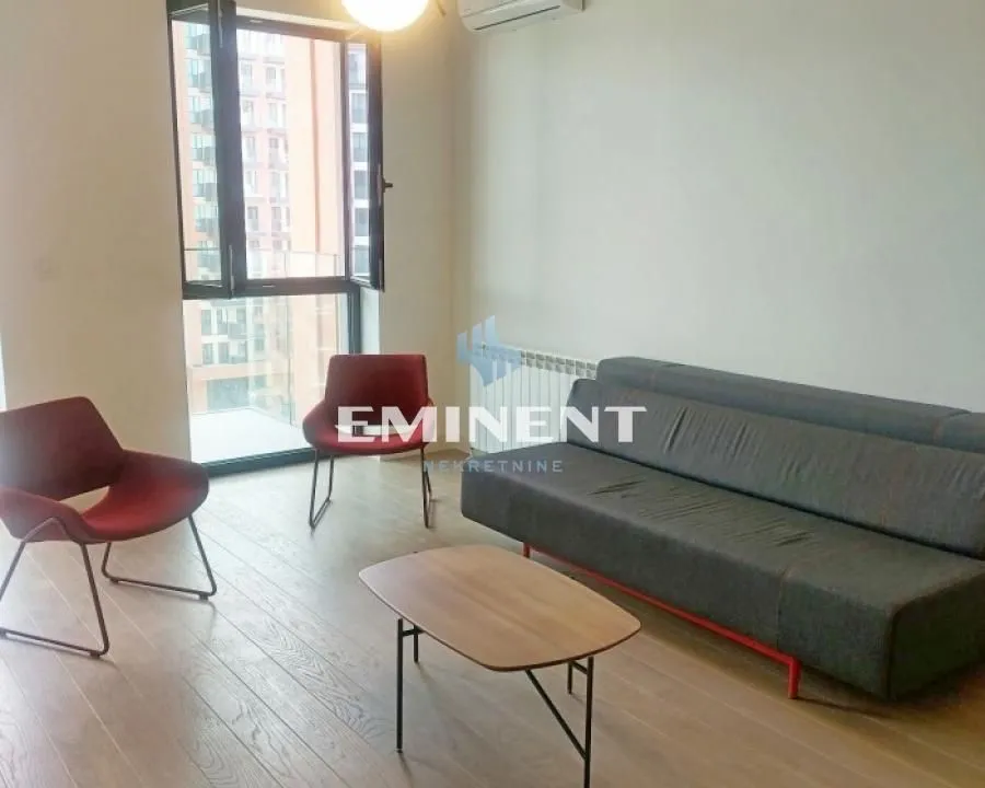 Rent, two bedroom apartment, 56m², Savski Venac, Beograd