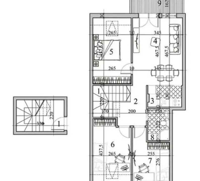 Prodaja, četvorosoban stan, 87m², Sajmište, Novi Sad