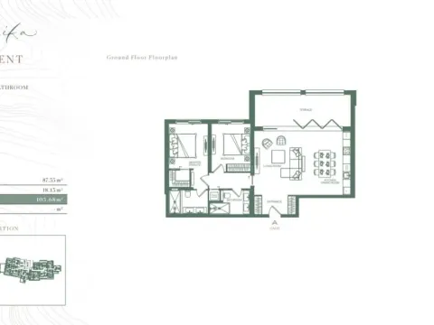 Sale, two bedroom apartment, 106m², Luštica Bay, Tivat - image 6