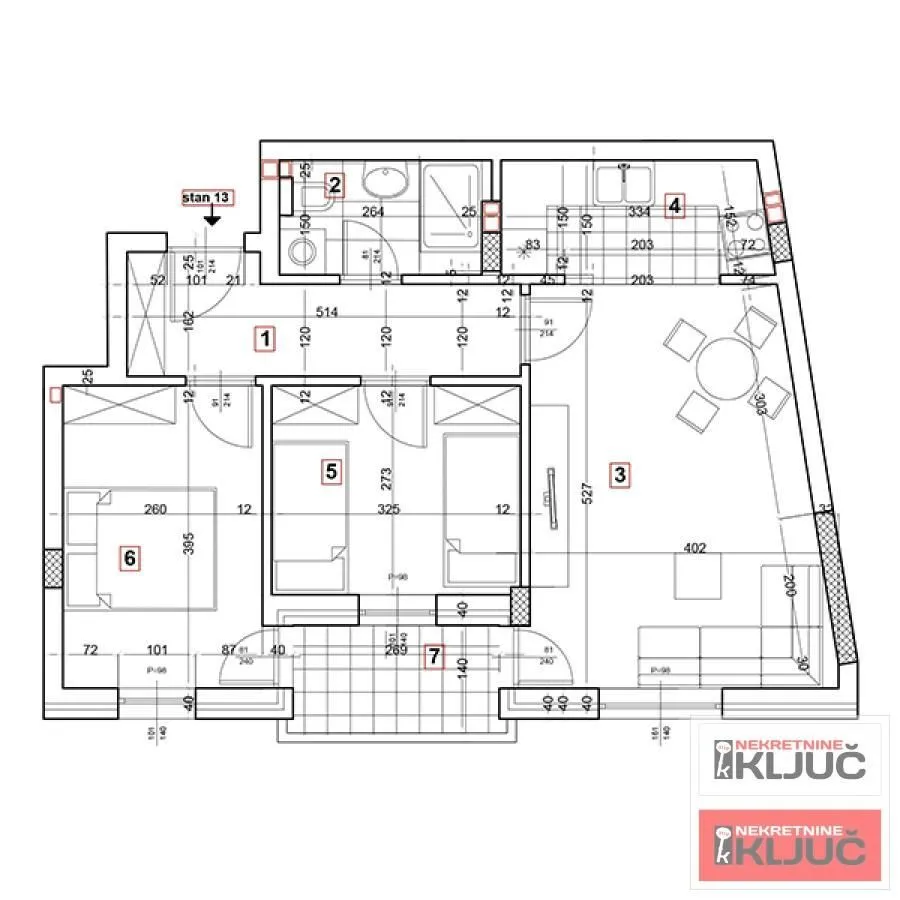 Prodaja, trosoban stan, 57m², Podbara, Novi Sad Sve Podlokacije