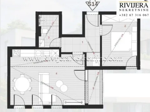Prodaja, jednosoban stan, 51m², Dobrota, Kotor - image 6